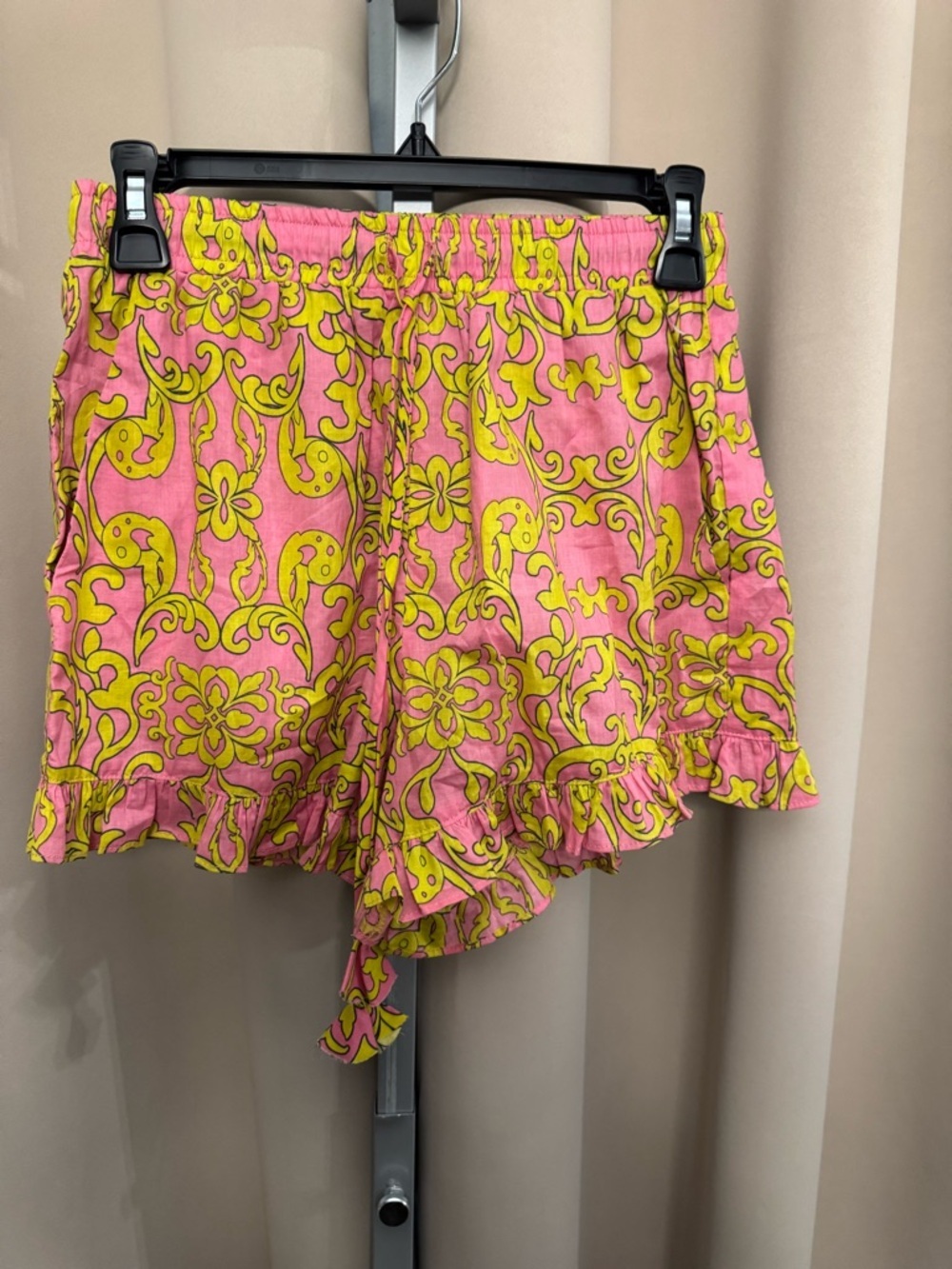 Misa Los Angeles Inca ruffle Drawstring Shorts - Picture 3 of 6